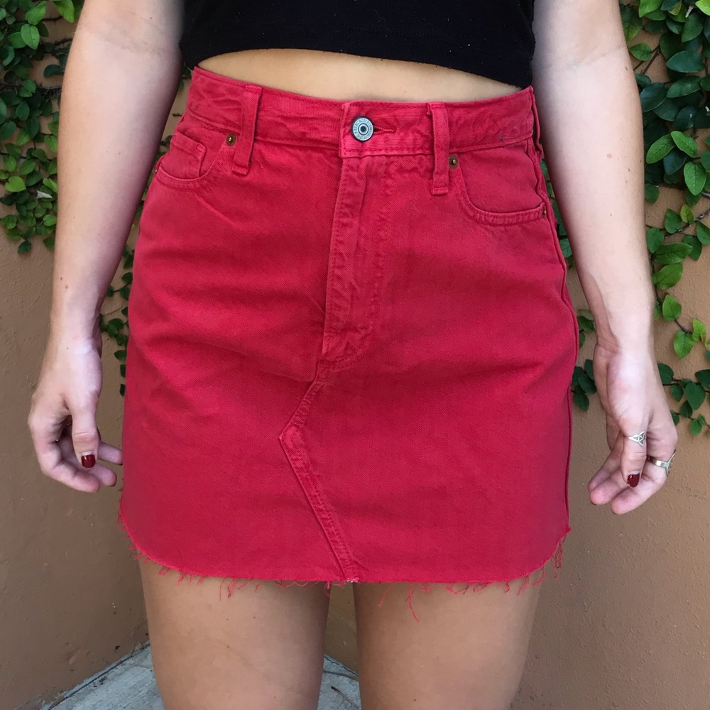 🌿Abercrombie Denim Mini Skirt